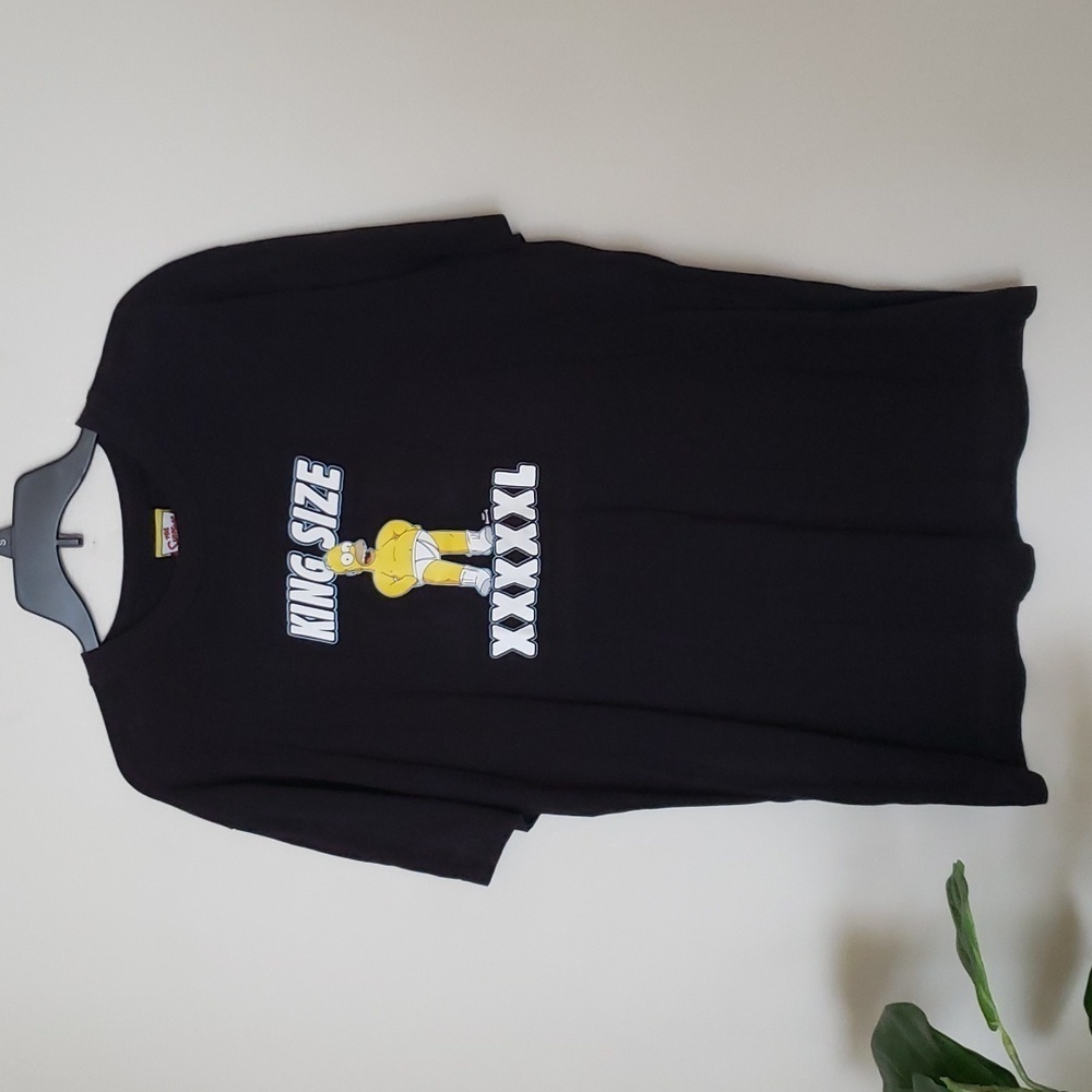 The Simpsons Homer in tighty whities graphic t shirt, men's size XL.